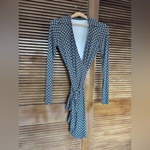 United Colors of Benetton wrap collared dress